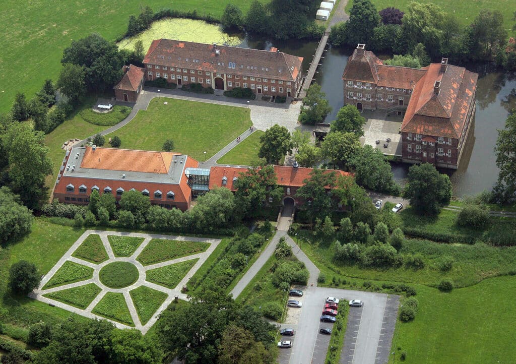 Schlösser Hamm - Luftbild_Schloss_Oberwerries in Hamm